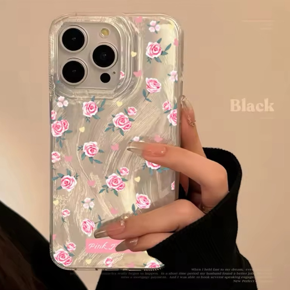 Luxury Laser Pink Rose Case For iPhone 15 Case i...
1, For iPhone 13Pro Max
